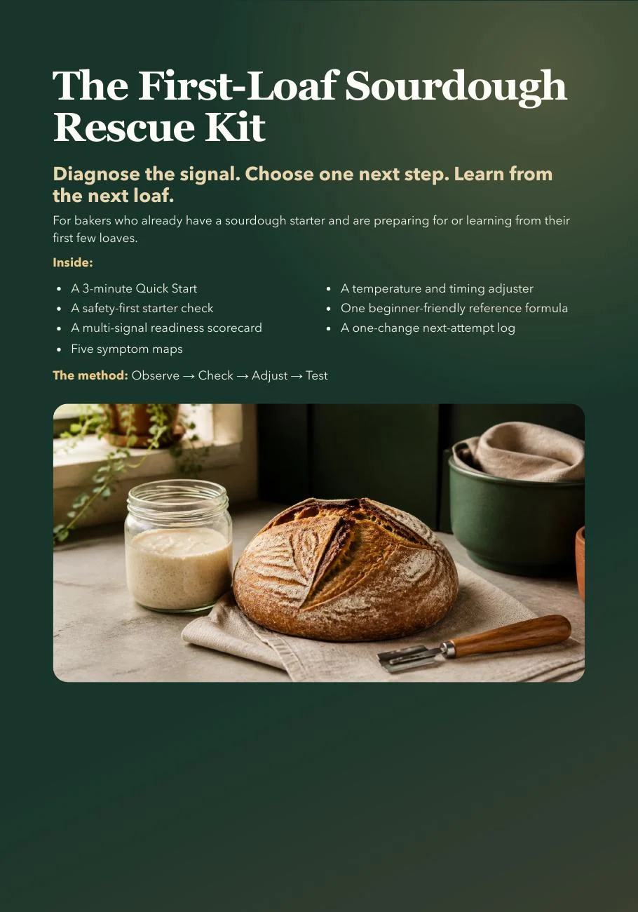Preview of The First-Loaf Sourdough Rescue Kit